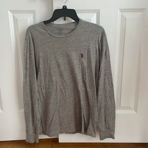 Men’s Polo Ralph Lauren Long Sleeve Tee - Grey